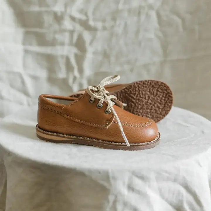 Rory Boat Shoe - Cognac - Size 9