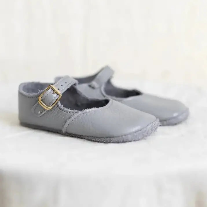 Soft Soled Mary Jane - Heron - Size 2