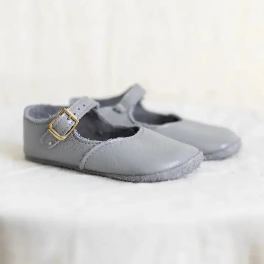 Soft Soled Mary Jane - Heron - Size 2